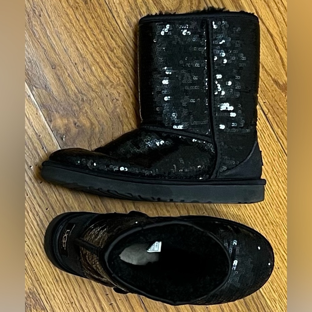 UGG Sequin Boots, Black